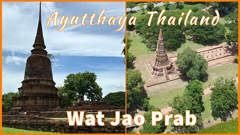 Wat Jao Prap วัดเจ้าปราบ - Monastery of the Lord Conqueror - Ayutthaya Historical Park Thailand 2024