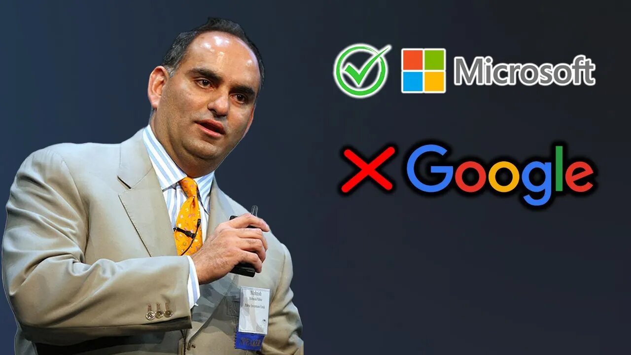 Why Mohnish Pabrai Chooses Microsoft Over Google Stock