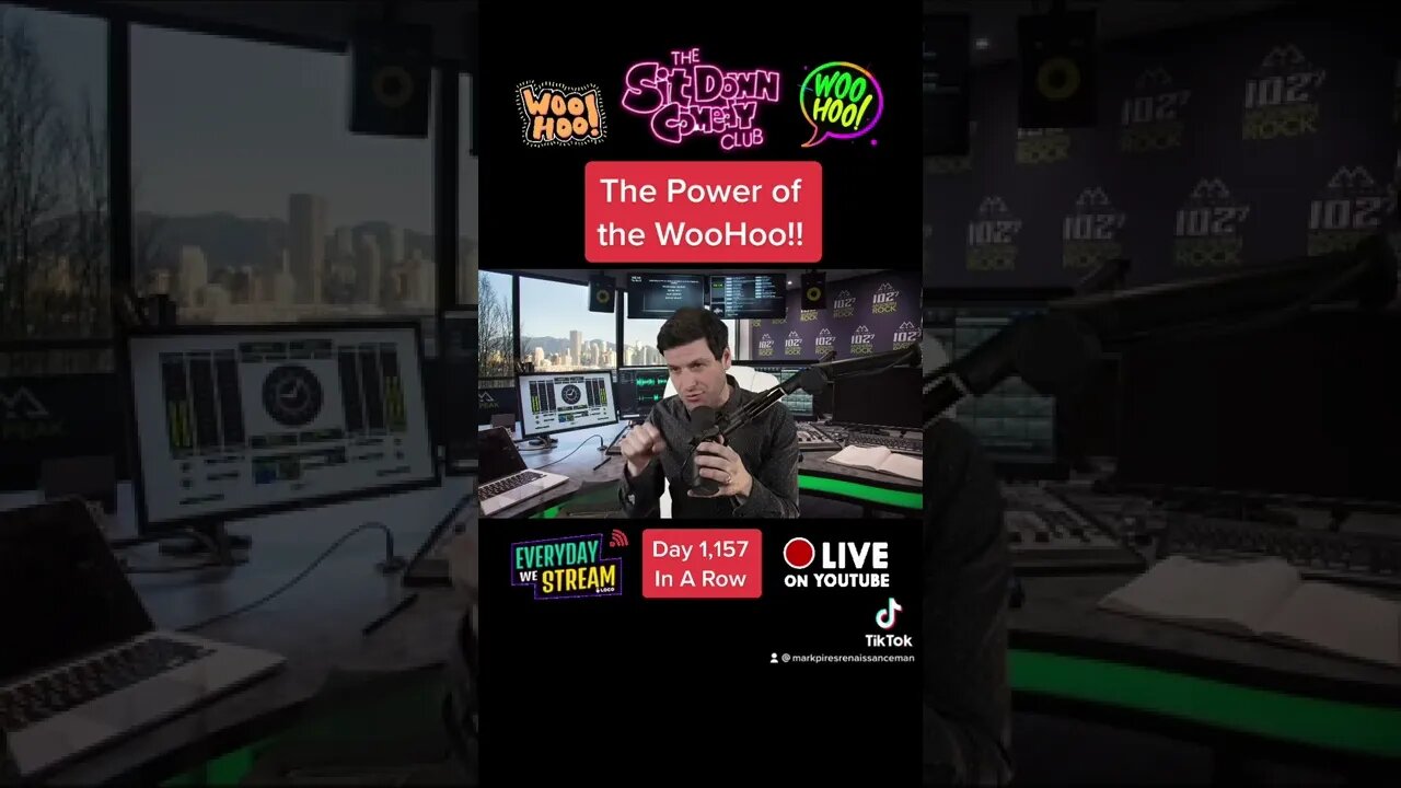 The Power of a Woohoo!! 💥 #comedyshorts #standupcomedy #shorts