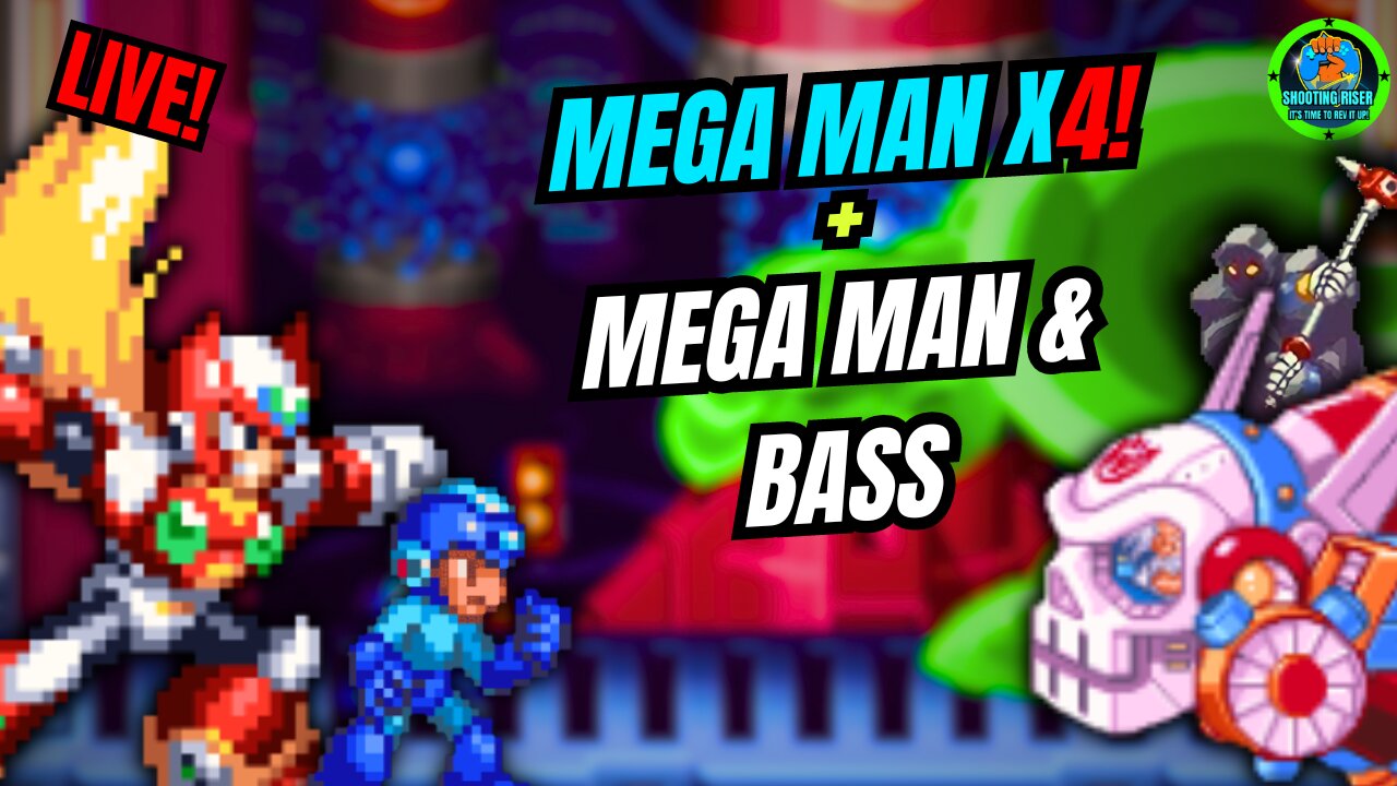 THE TORTURE CONTINUES! Mega Man X4 + THE IMPOSSIBLE Mega Man & Bass #live #megaman #megamanx4