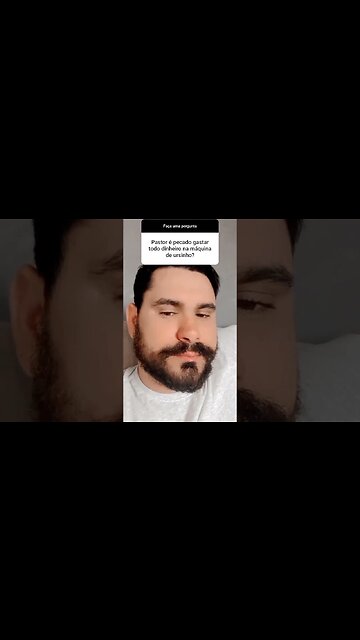 Tudo será que é pecado?