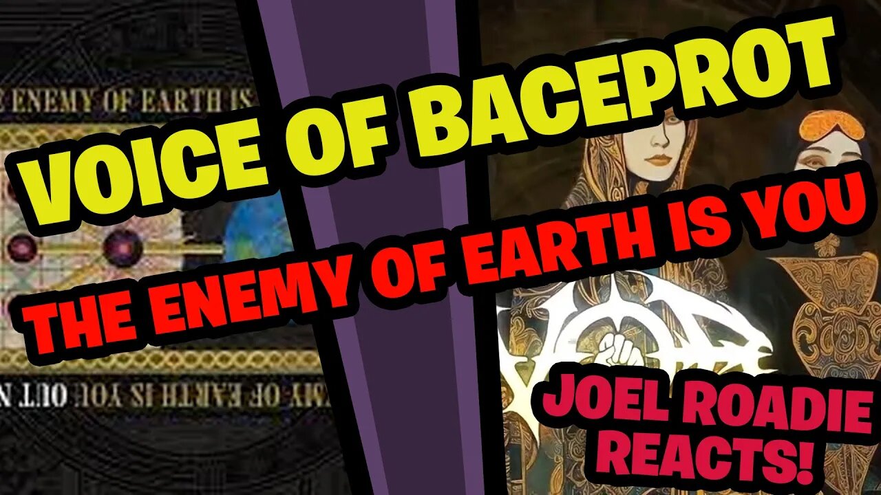 VOB - The Enemy of Earth is You (Official Lyric Video) - Roadie Reacts