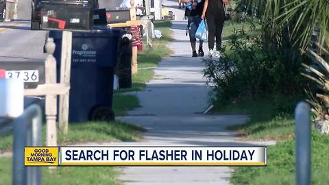 Man approached girl and began touching himself