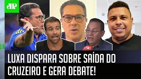 "O Ronaldo é MEU AMIGO, mas..." Luxemburgo DISPARA sobre SAÍDA do Cruzeiro e GERA DEBATE!