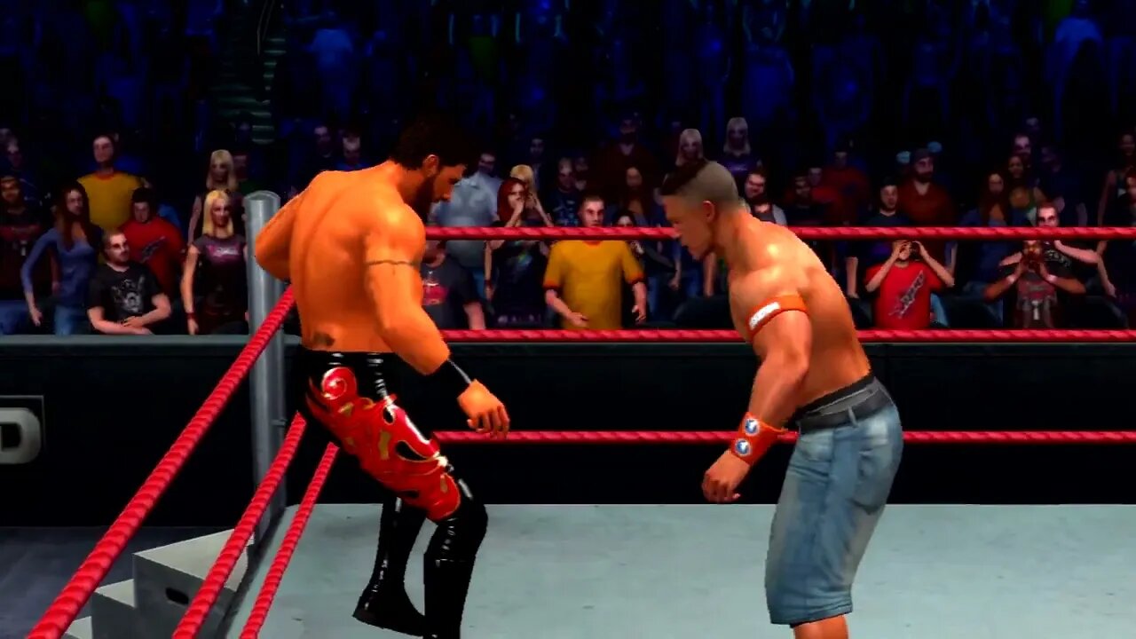 WWE SmackDown vs. Raw 2011 Gameplay John Cena vs Vance Archer