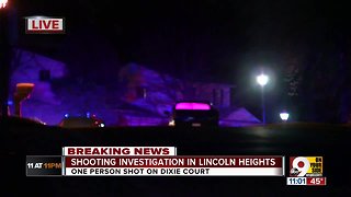 One person shot in Lincoln Heights