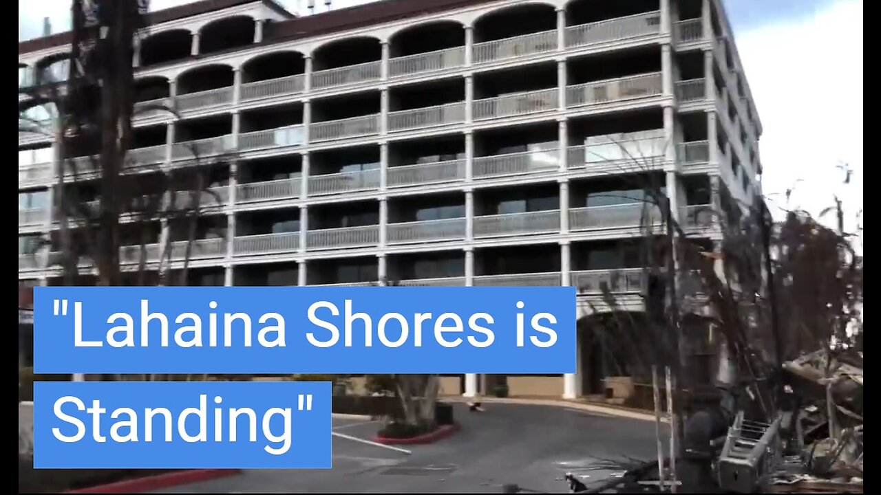 The Reason Why The Fire Terrorists Left the Lahaina Shores Beach Resort Standing During the Attack