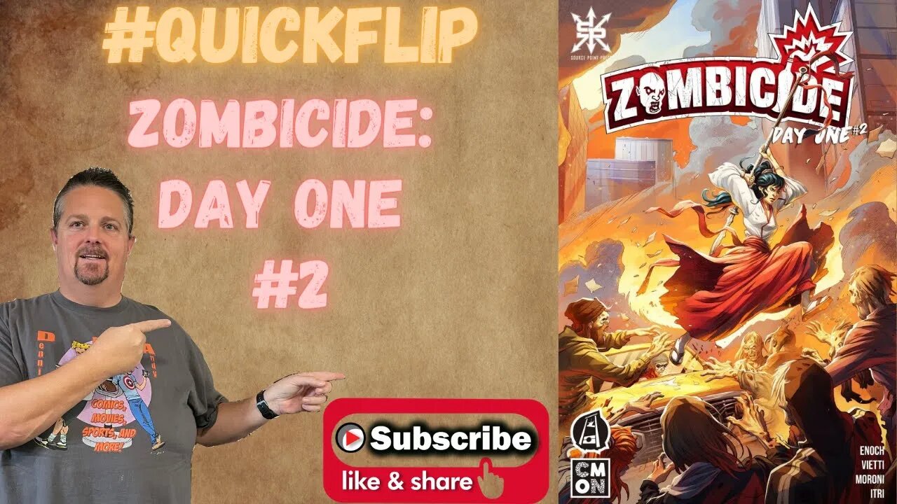 Zombicide: Day One #2 Source Point Press #QuickFlip Comic Review Vietti, Enoch, Itri, Moroni #shorts