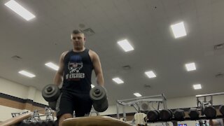 Dumbbell Bench Work - 20211025