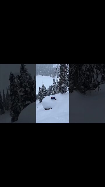 Skier Snow Fun Fail! #MegaFails #Shorts