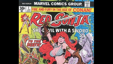 Red Sonja Bronze Age Comic Book Collection