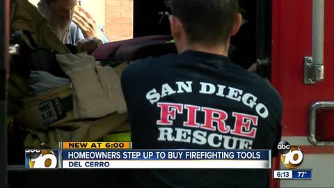 Homeowners step up to buy firefighting tools