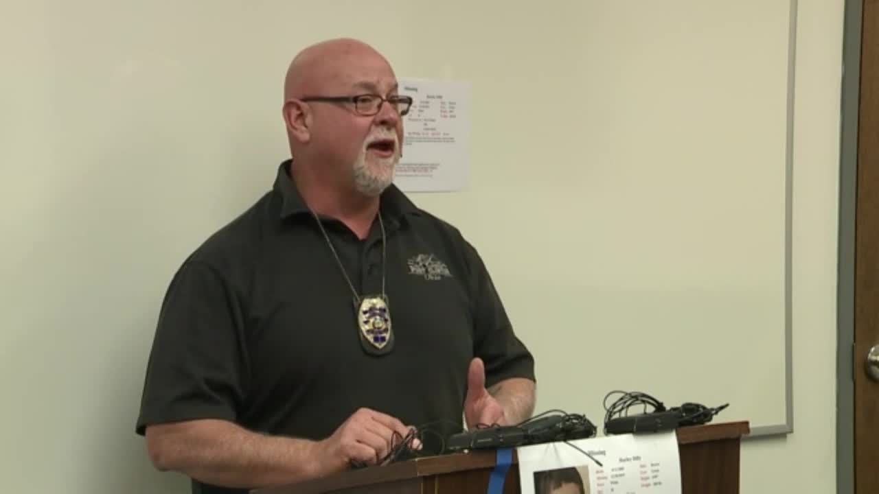 Police chief reads statement from Harley Dilly's parents