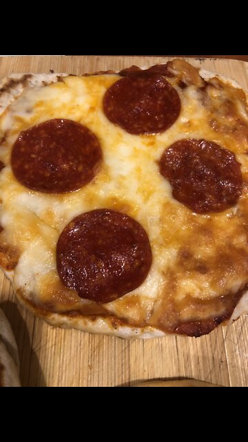 Fresh Personal Pizza Home Made