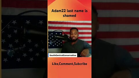 Adam 22 thinks everyone is laughing with him, we laughing at him. #conservative #hiphop #reels