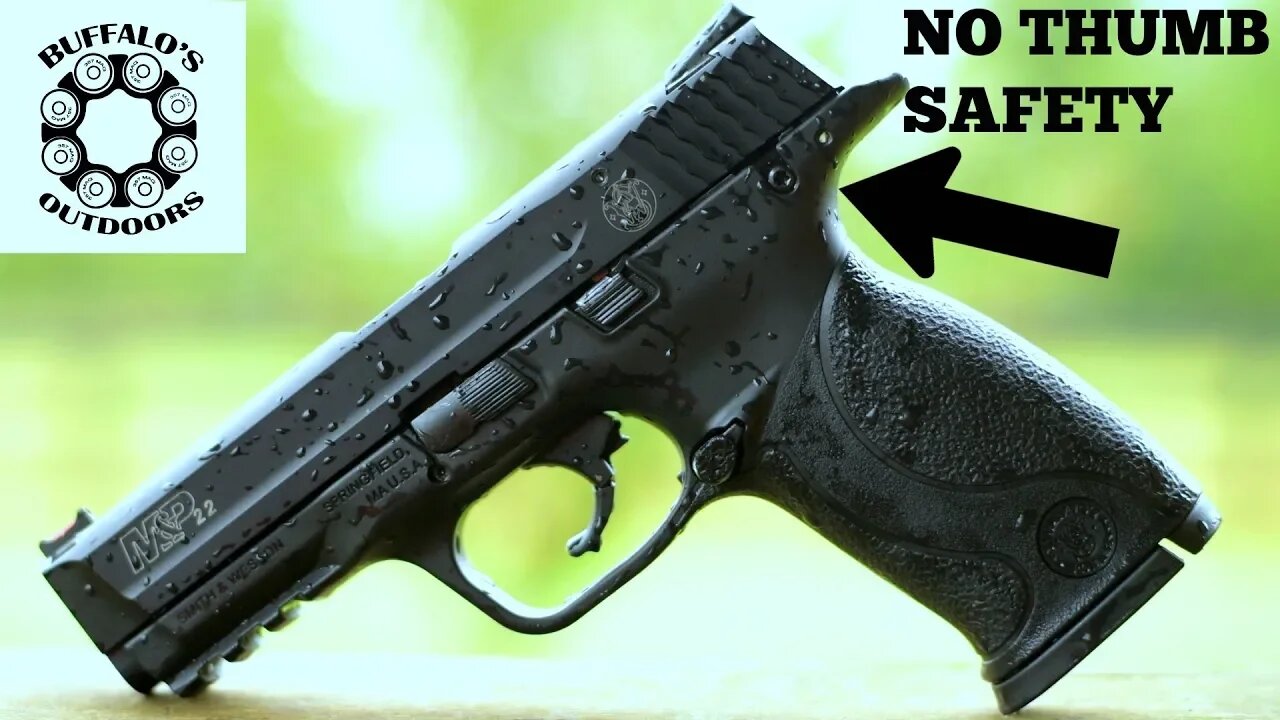 M&P 22 (FULL SIZE) Safety Delete - Clean Look