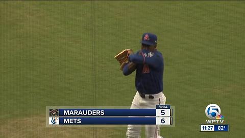 Tebow drives in one in Mets win