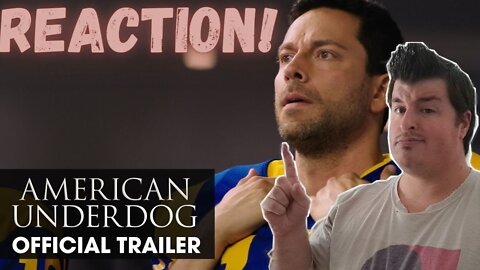 American Underdog - Official Trailer Reaction!