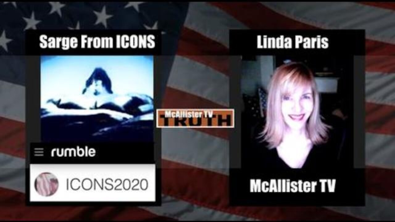 SARGE FROM ICONS (PART 1)! BIDEN IS NOT THE PRESIDENT! THERE'S SOMETHING BIG GOING ON!