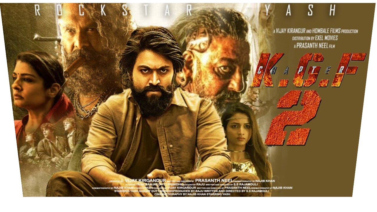 KGF Chapter 2 Trailer|Hindi|Yash|Sanjay Dutt|Raveena Tandon|Srinidhi|Prashanth Neel|Vijay Kiragandur