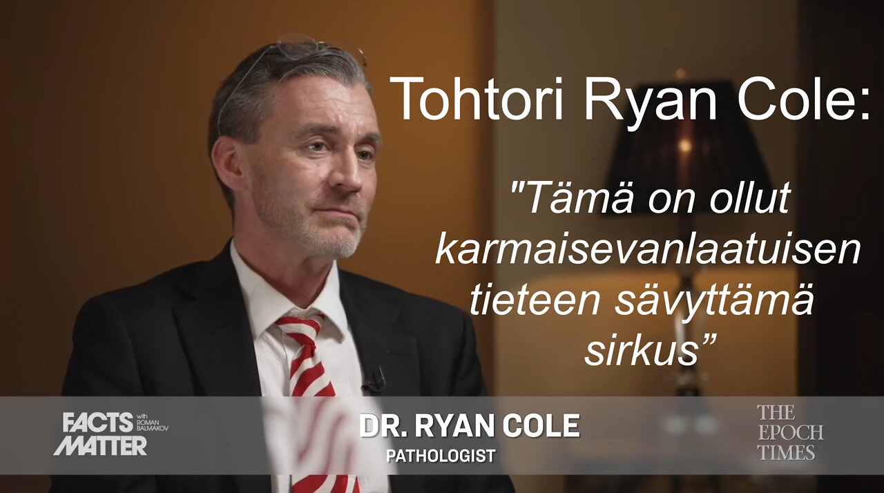 TOHTORI COLE: ROKOTEHAITOISTA - PFLZERIN JULKAISTUISTA ASIAKIRJOISTA - BIG PHARMASTA (SUOM.)