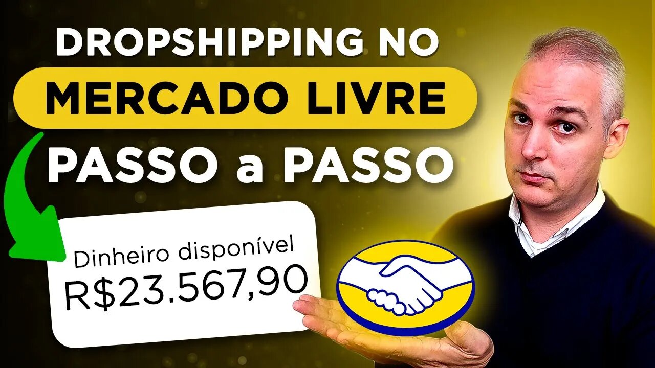 (6 PASSOS) COMO FAZER DROPSHIPPING NACIONAL NO MERCADO LIVRE + FORNECEDOR PREMIUM