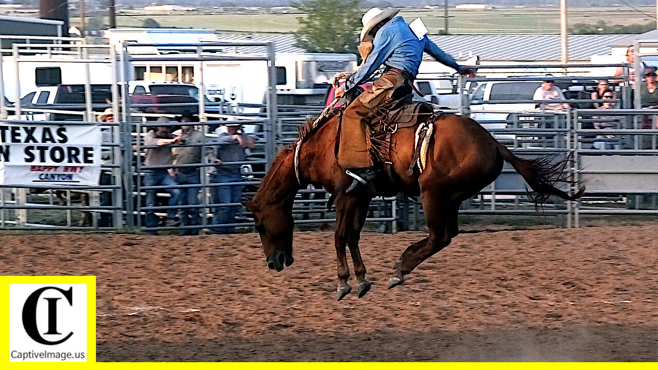 Bronc Riding - 2022 West Texas Ranch Rodeo | Friday