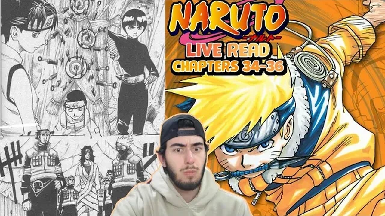 CHUNIN EXAMS Announced?! | Naruto Live Read | Chapters 34-36