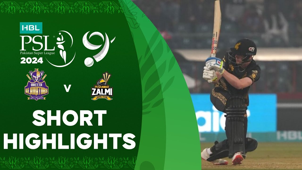 Short Highlights | Quetta Gladiators vs Peshawar Zalmi | Match 2 | HBL PSL 9