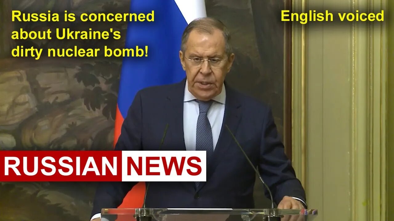 Russia is concerned about Ukraine's dirty nuclear bomb! Provocations, NATO, United States