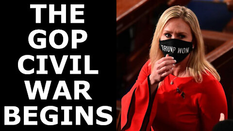 GOP CIVIL WAR? - The Republican Attacks on Marjorie Taylor Greene, Explained