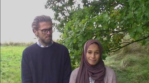 Viktig talan till Statsminister Ulf Kristersson. Amira och William Thorson