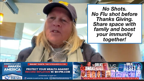 No Shots. No Flu shot before Thanks Giving. Share space with family and boost your immunity!