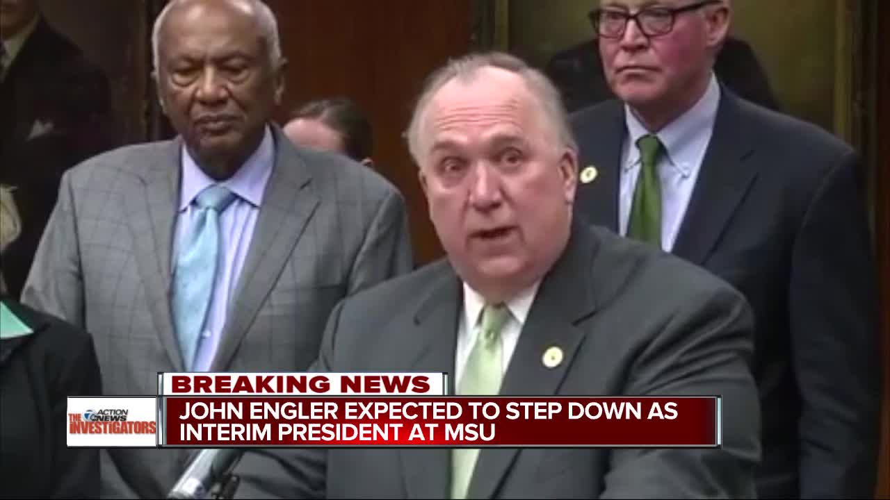 John Engler expected to resign as Michigan State interim president, sources say