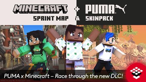 PUMA x Minecraft – Race through the new DLC!