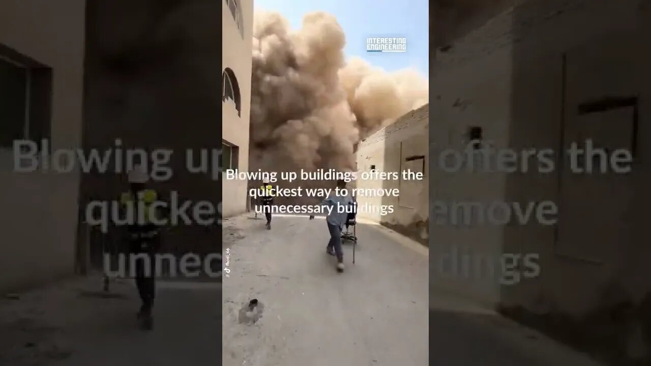 blowing up buildings be like :O #shorts