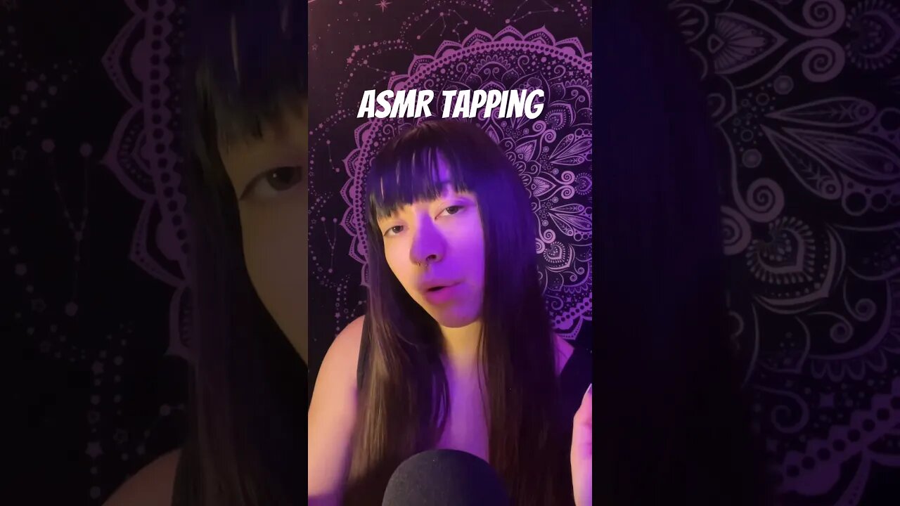 ASMR Tapping On & Off the Mic #asmr #relax #asmrtriggers #asmrtapping #tapping