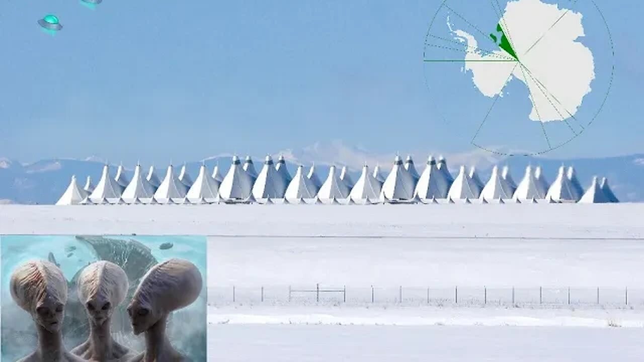 !~*ANTARCTICA ALERT*~!THIS AIRPORT HAS AN AWFUL SECRET~UNDERGROUND HIDDEN WEATHER SURVIVAL BUNKERS~!