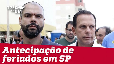 Covas e Doria trocam farpas por controle da pandemia em SP