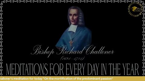 Angelus & ✠Challoner Meditation: August 20th
