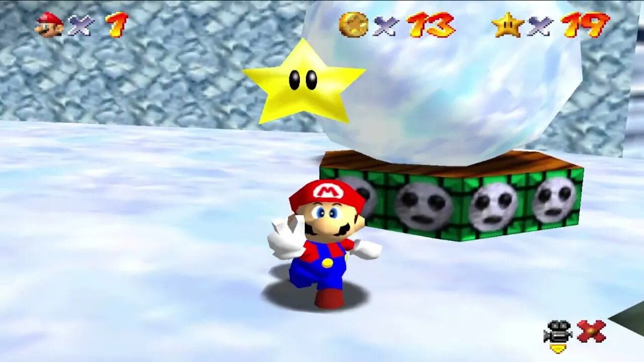 Super Mario 64 star 19