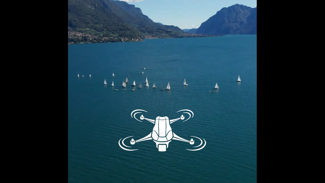 Il volo del drone sul XX Trofeo Serbelloni 2024