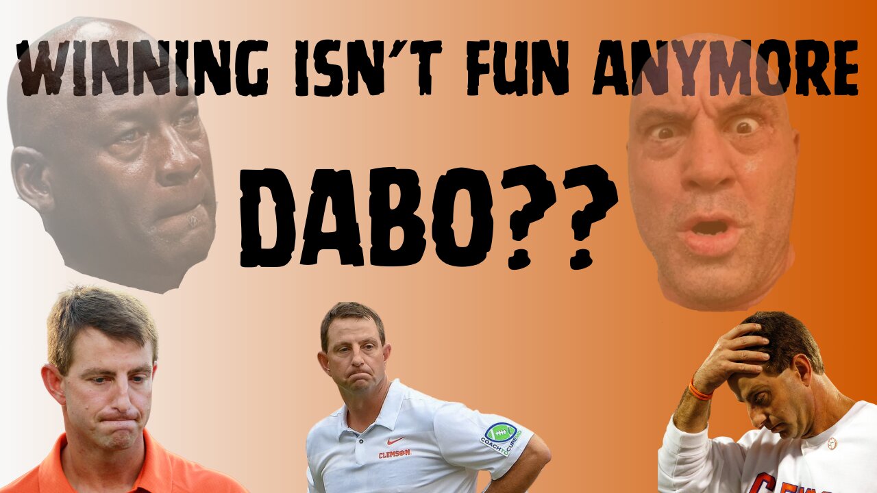 Quit Crying Dabo!!!!