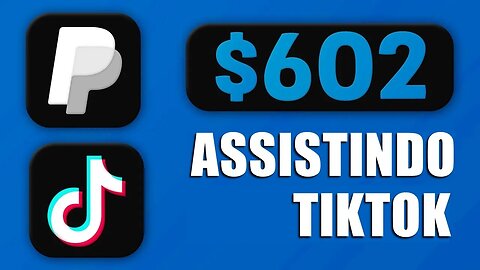 Ganhe $5,00 Por Vídeo que Você Assiste no TikTok (Ganhar Dinheiro Online)