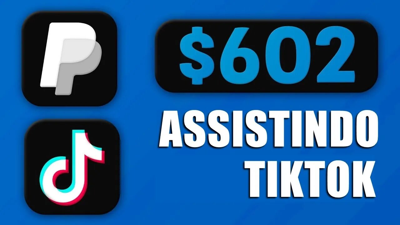 Ganhe $5,00 Por Vídeo que Você Assiste no TikTok (Ganhar Dinheiro Online)