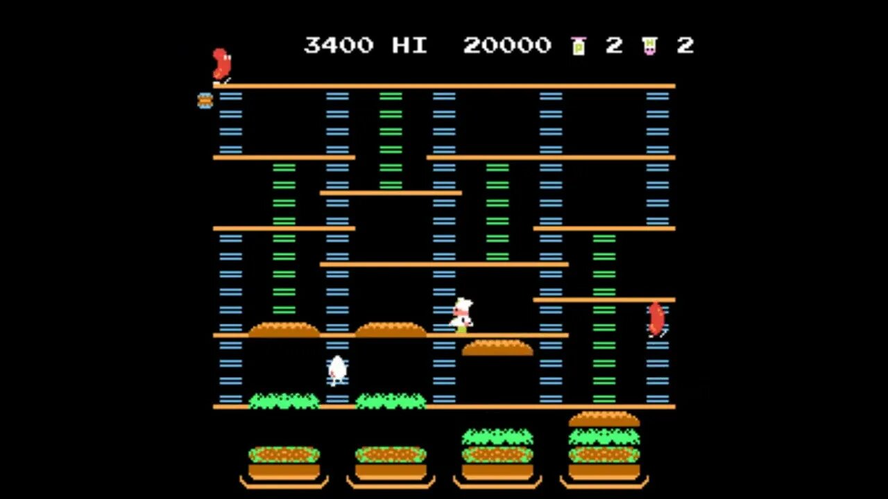 Nintendo Games - Burger Time