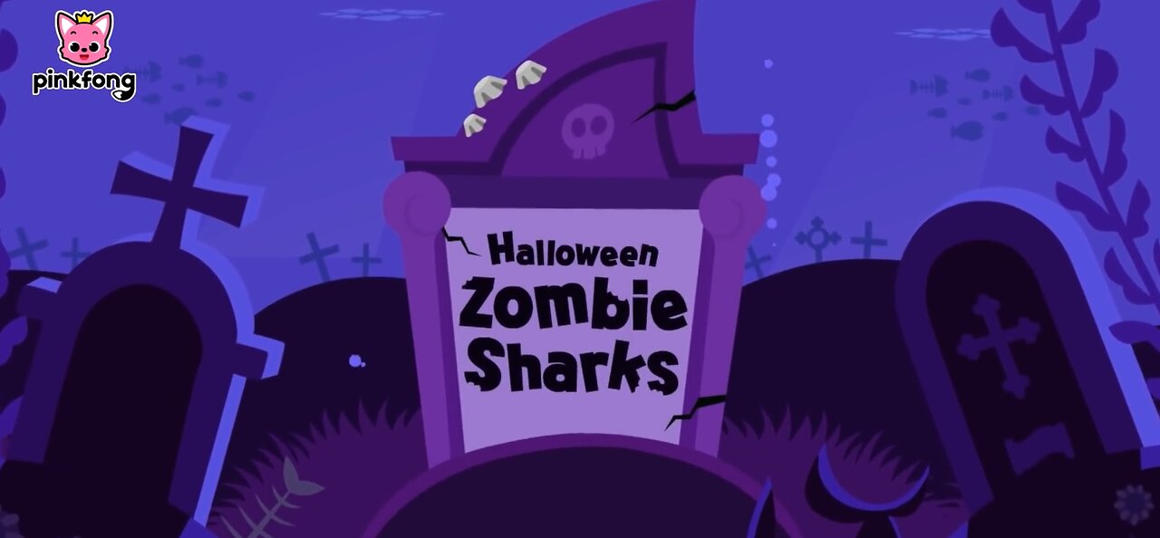 Halloween Zombie Sharks and more +Compilation Halloween Baby Shark Pinkfong Songs for Children