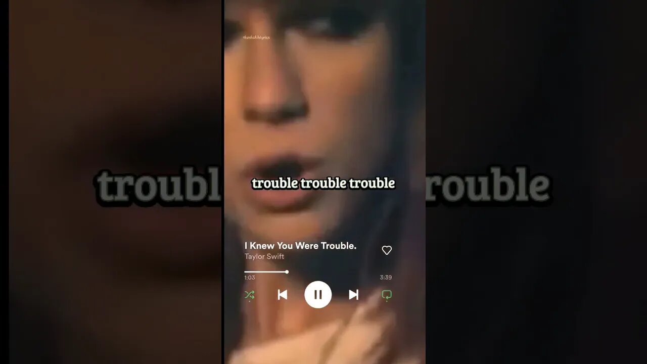 I Knew You Were Trouble (Goat remix) - Taylor Swift