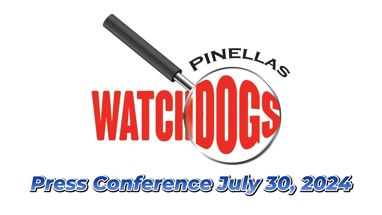 Pinellas Watchdogs Press Conference