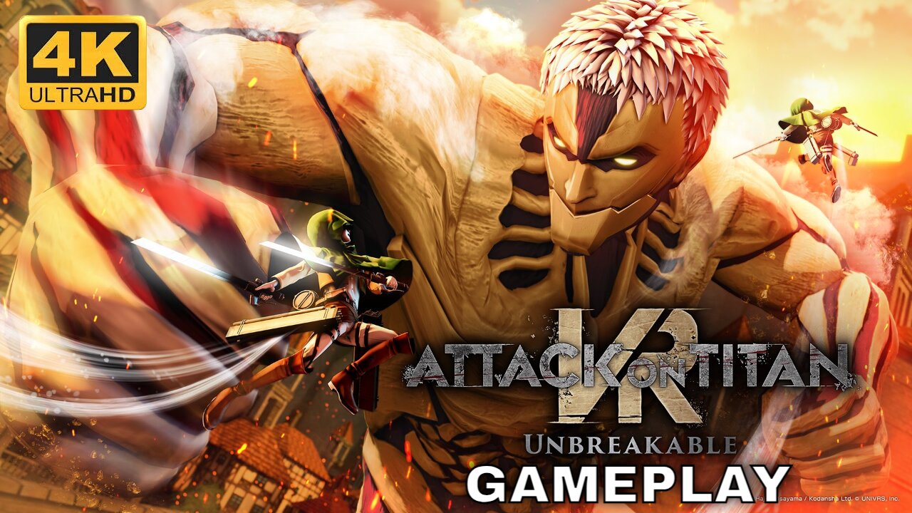 Attack on Titan VR: Unbreakable Gameplay | Experience the Ultimate Titan-Slaying Action in VR!